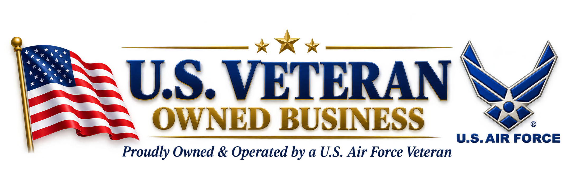 U.S. Veteran Owned Business — Proudly Owned & Operated by a U.S. Air Force Veteran