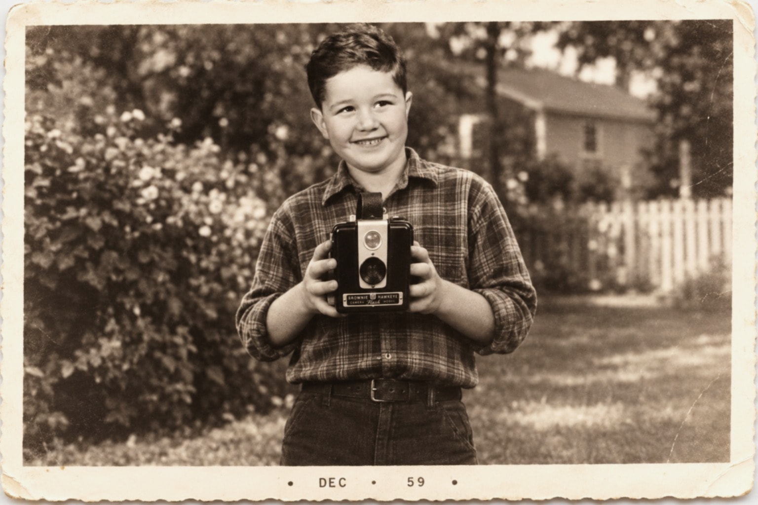 Vintage Brownie camera — the beginning of a lifelong passion